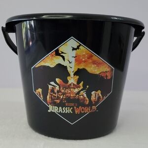 Jurassic World Dinosaur Black Bucket Halloween Toys Beach